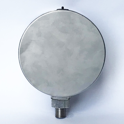 KL 1.0 100 Psi 100mm সলিড ফ্রন্ট টাইপ প্রেসার গেজ ডাবল স্কেল